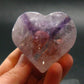Amazing Natural Amethyst Heart from Brazil - 2.0" - 66.61 Grams