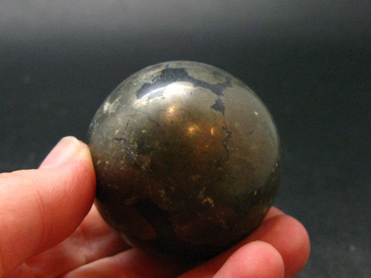 Healers Gold Sphere from USA - 1.8" - 216.87 Grams