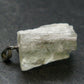 Hiddenite Green Gem Spodumene Silver Pendant Crystal From Brazil - 1.1" - 6.84 Grams