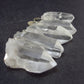 Set of 5 Natural Clear Quartz Crystal Pendants From Brazil