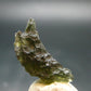 Moldavite Tektite Raw Piece from Czech Republic - 0.9" - 8.50 Carats - 1.70 Grams