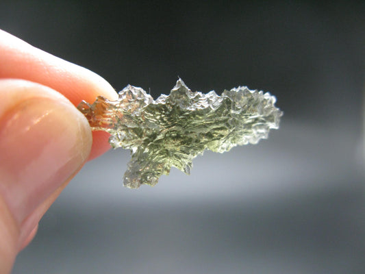 Besednice Moldavite Tektite Raw Piece from Czech Republic - 1.0" - 6.65 Carats