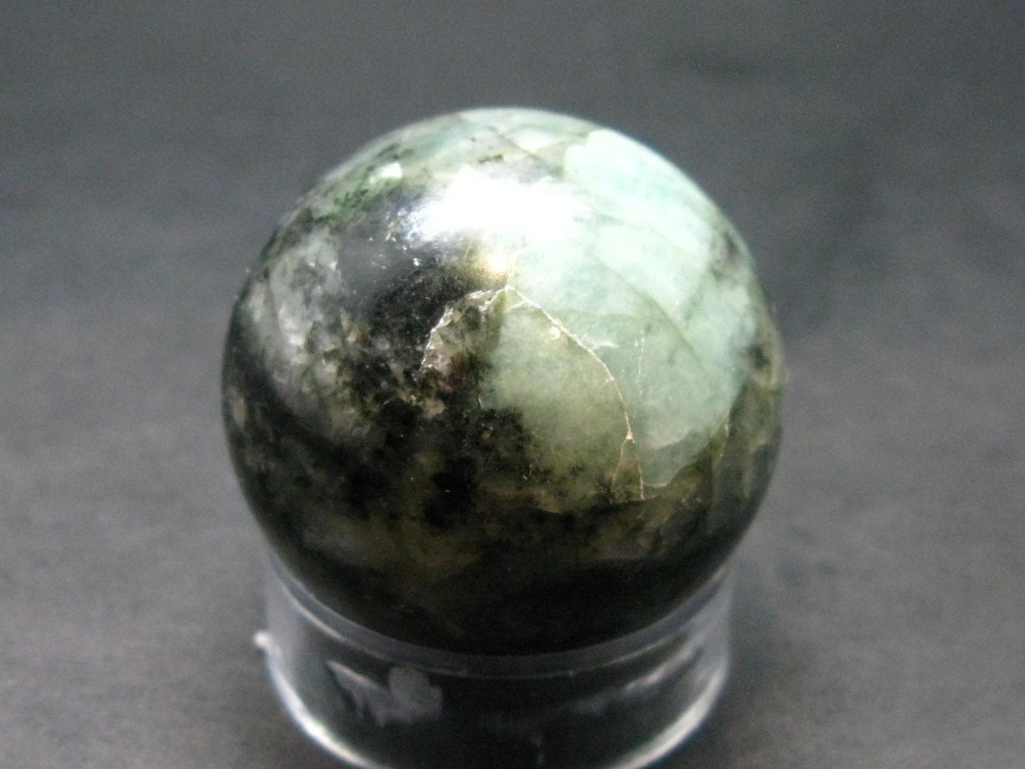 Emerald Sphere Ball From Brazil - 1.4" - 64.84 Grams
