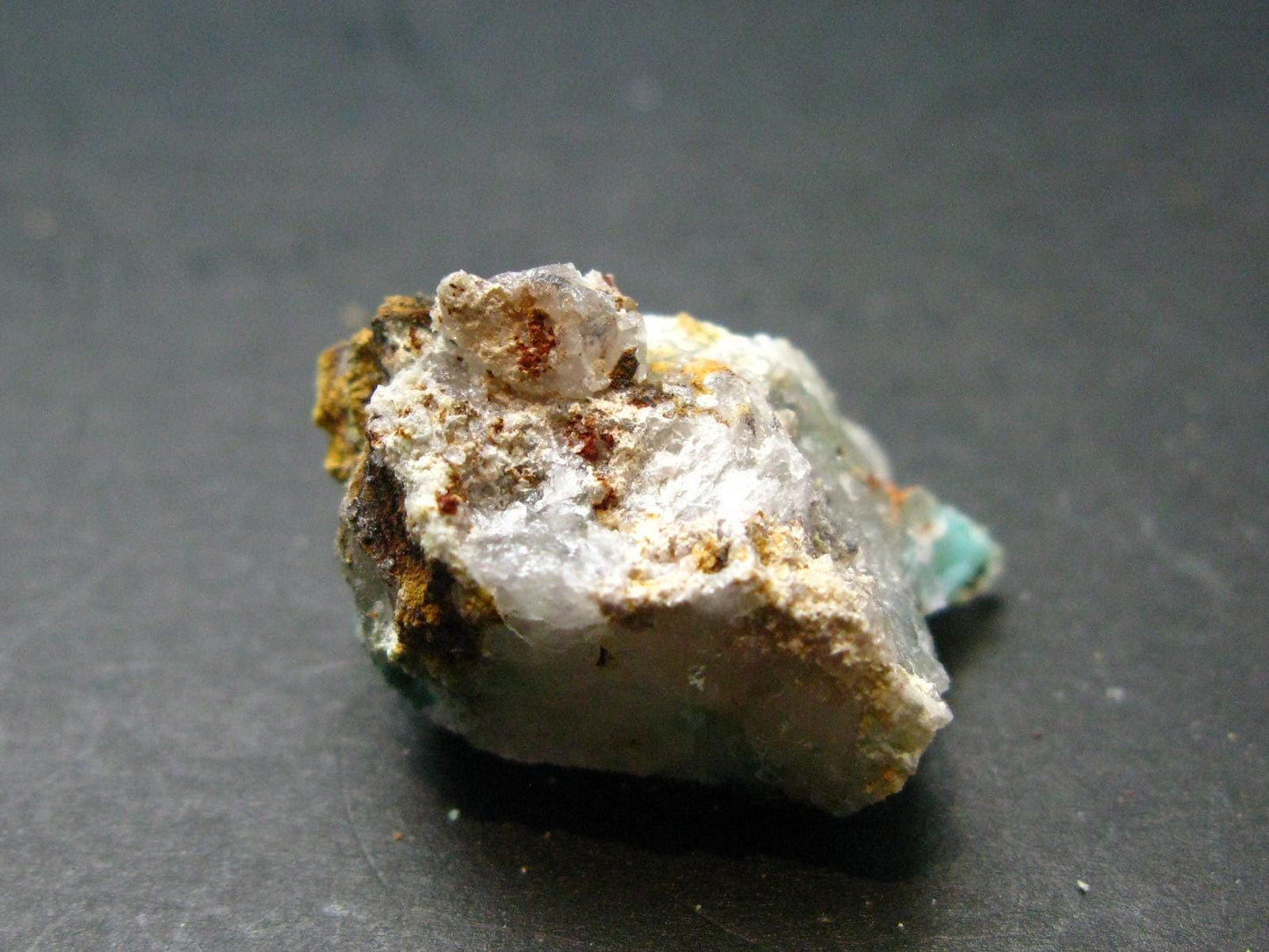 Rare Ajoite in Quartz Crystal from South Africa - 1.0" - 6.56 Grams
