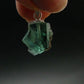 Rare!! Emerald Green Fluorite Crystal Silver Pendant From UK - 1.78 Grams - 0.7"