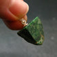 Extremely Rare Natural Maw Sit Sit Crystal Silver Pendant from Myanmar - 0.9" - 4.66 Grams