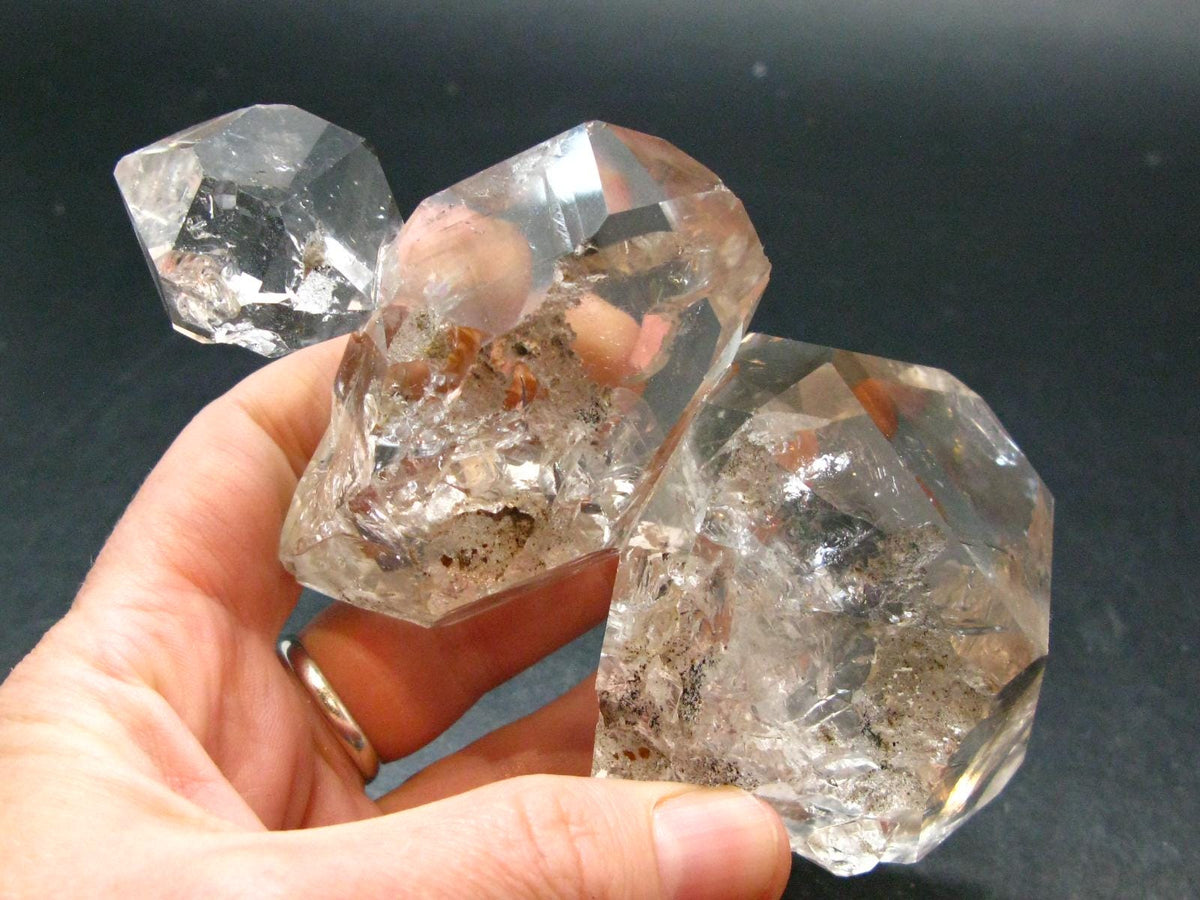 Fine Herkimer Diamond Quartz Crystal From New York - 4.5" - 239.14 Grams