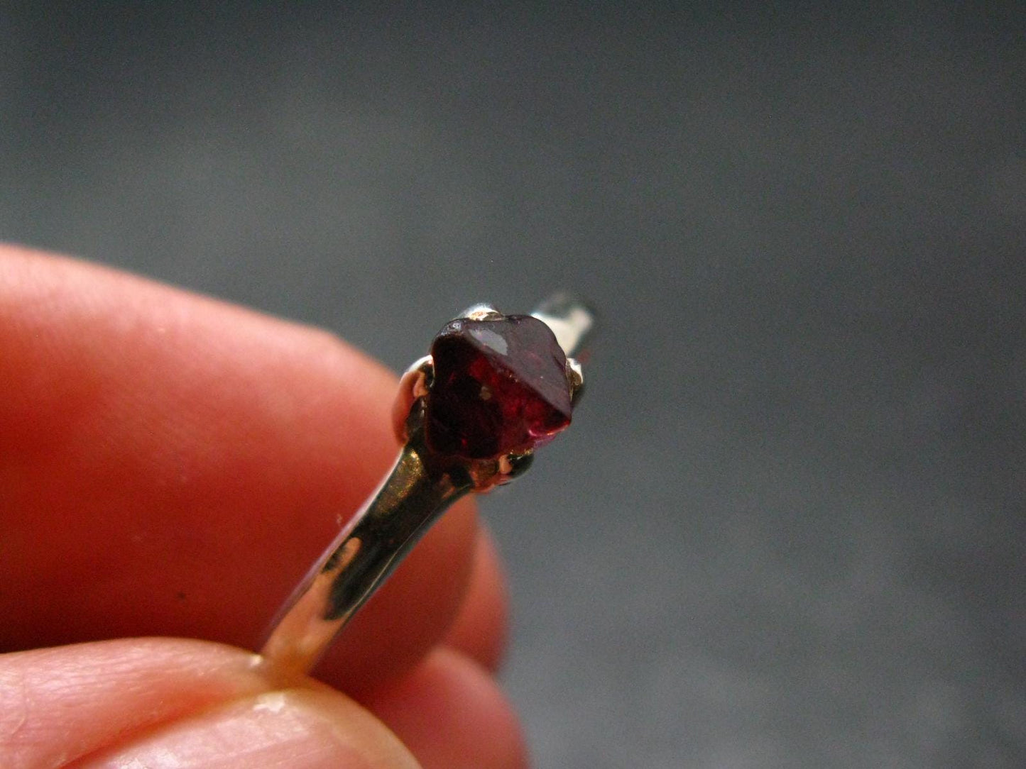 Spinel Ring From Tanzania - Size 8.25 - 2.0 Grams