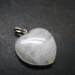 Very Rare SS Cryolite Heart Pendant From Greenland - 1.0" - 4.22 Grams