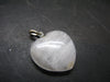 Very Rare SS Cryolite Heart Pendant From Greenland - 1.0" - 4.22 Grams