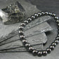 Shungite Genuine Bracelet ~ 7 Inches ~ 6mm Round Beads