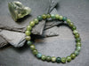 Rare Green Apatite Genuine Bracelet ~ 7 Inches ~ 6mm Round Beads
