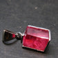 Rhodochrosite Sterling Silver Pendant From Alma Colorado - 0.9" - 2.97 Grams