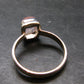 Pink Beryl!! Amazing Natural Morganite Silver Ring From Brazil - Size 9 - 3.8 Grams