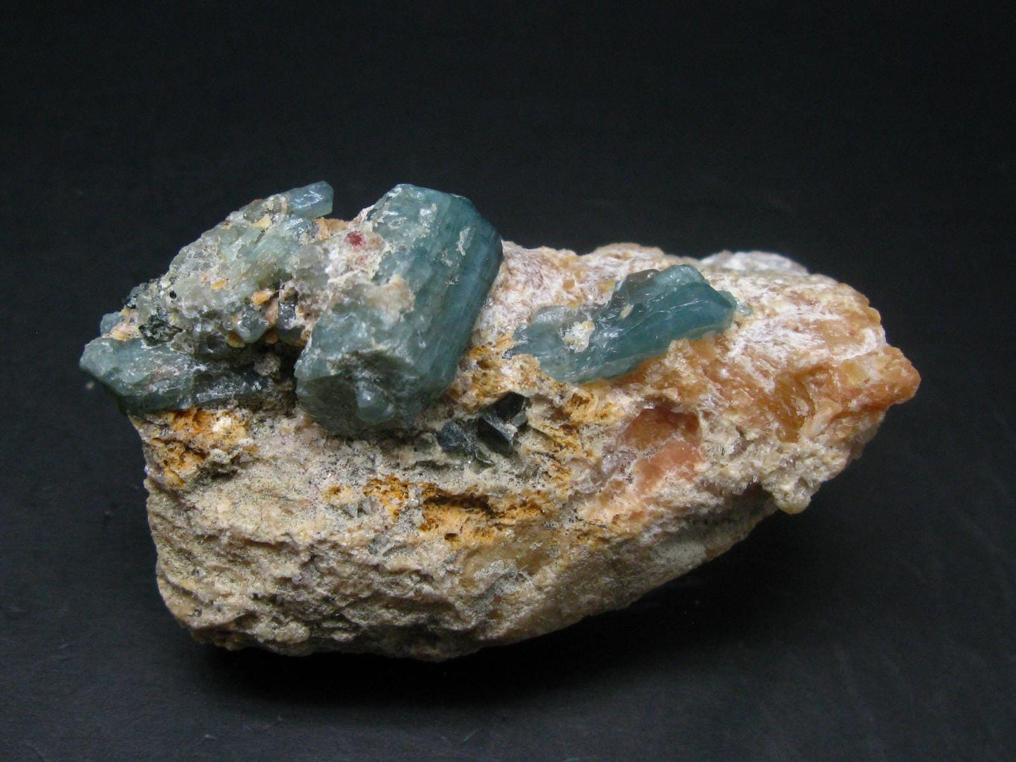 Rare Blue Apatite Cluster from Russia - 3.1" - 136 Grams