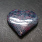 Ruby & Kyanite Heart From India - 1.4"