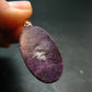 Rare Silver Stichtite Pendant from Australia - 1.4"
