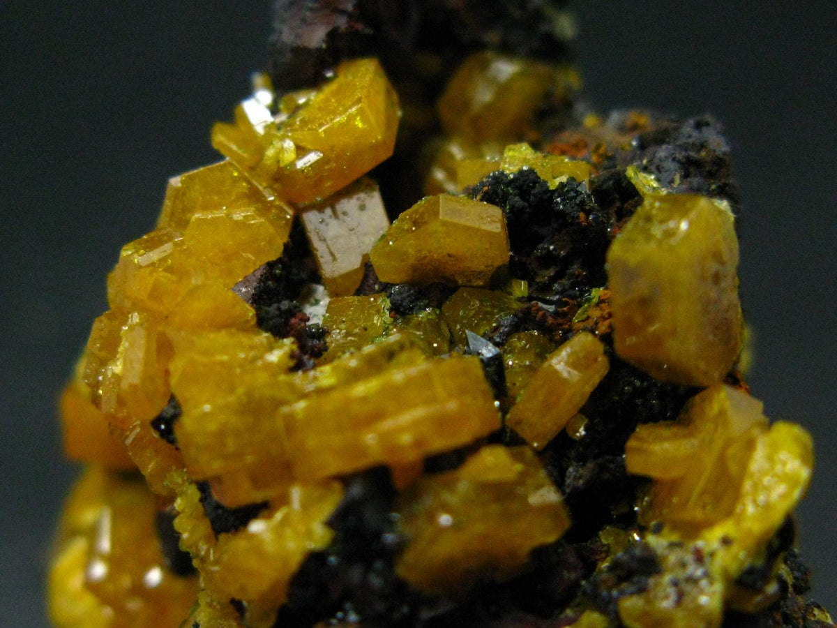 Nice Large Yellow Mimetite Cluster from Congo - 1.8"
