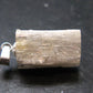 Rare Hambergite Crystal Silver Pendant From Afghanistan - 0.8" - 2.25 Grams
