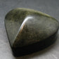 Black Obsidian Heart From Mexico - 2.1"