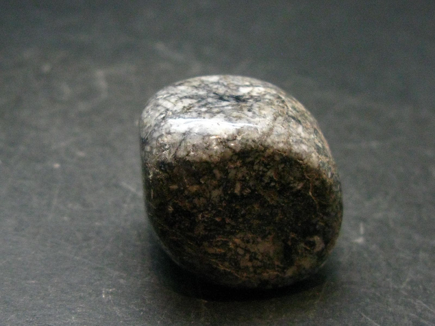 Rare Impactite Tumbled Stone From Norway - 1.0" - 29.45 Grams