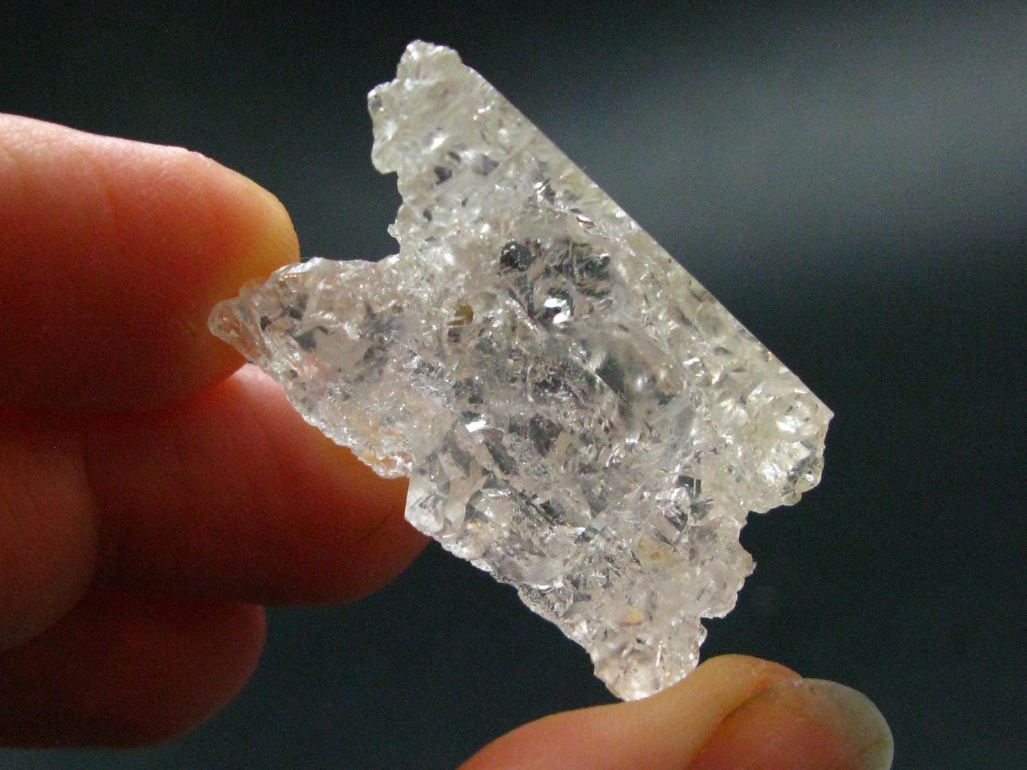 Fantastic Etched Gemmy Raw Clear Goshenite Beryl Crystal From Brazil - 1.3" - 15.51 Grams