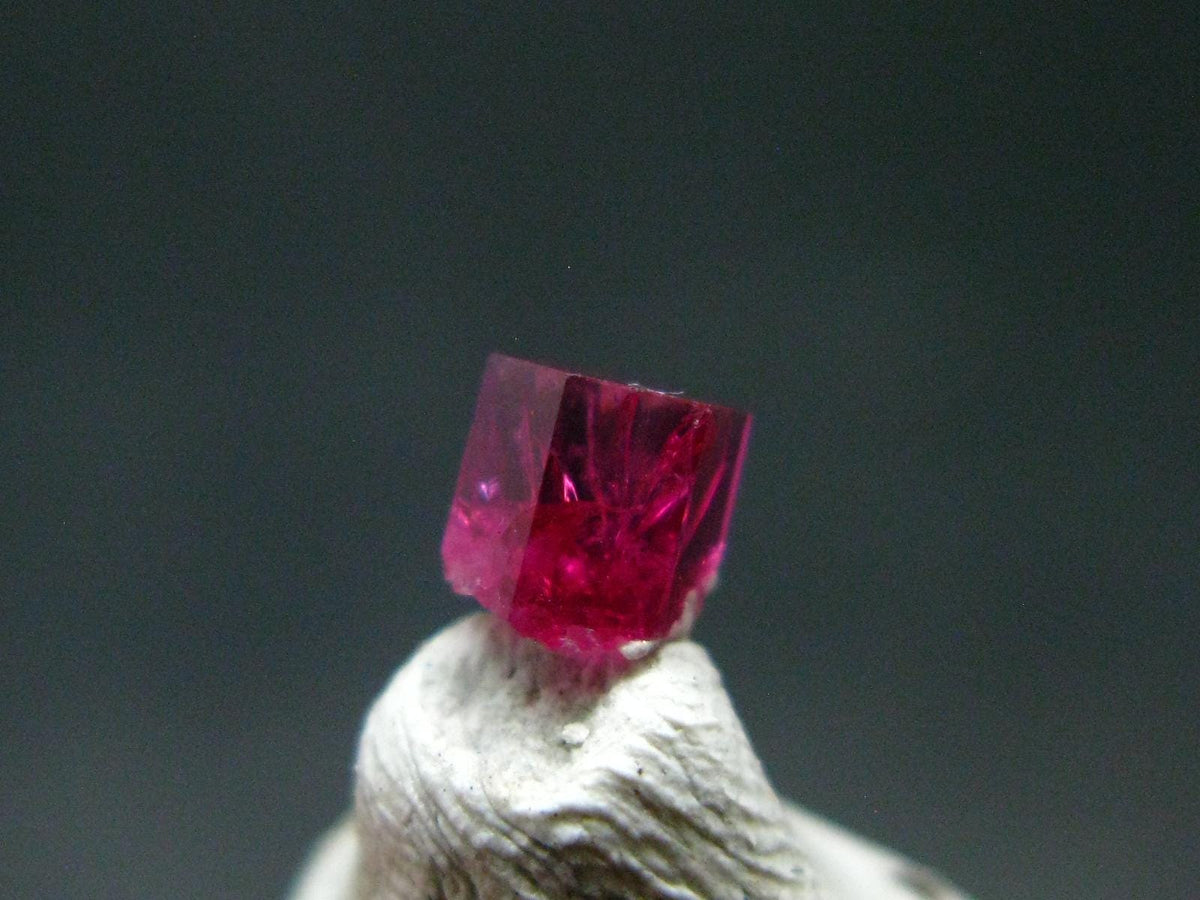 Nice Rare Gem Bixbite Red Emerald Beryl Crystal From Utah USA - 0.49 Carats