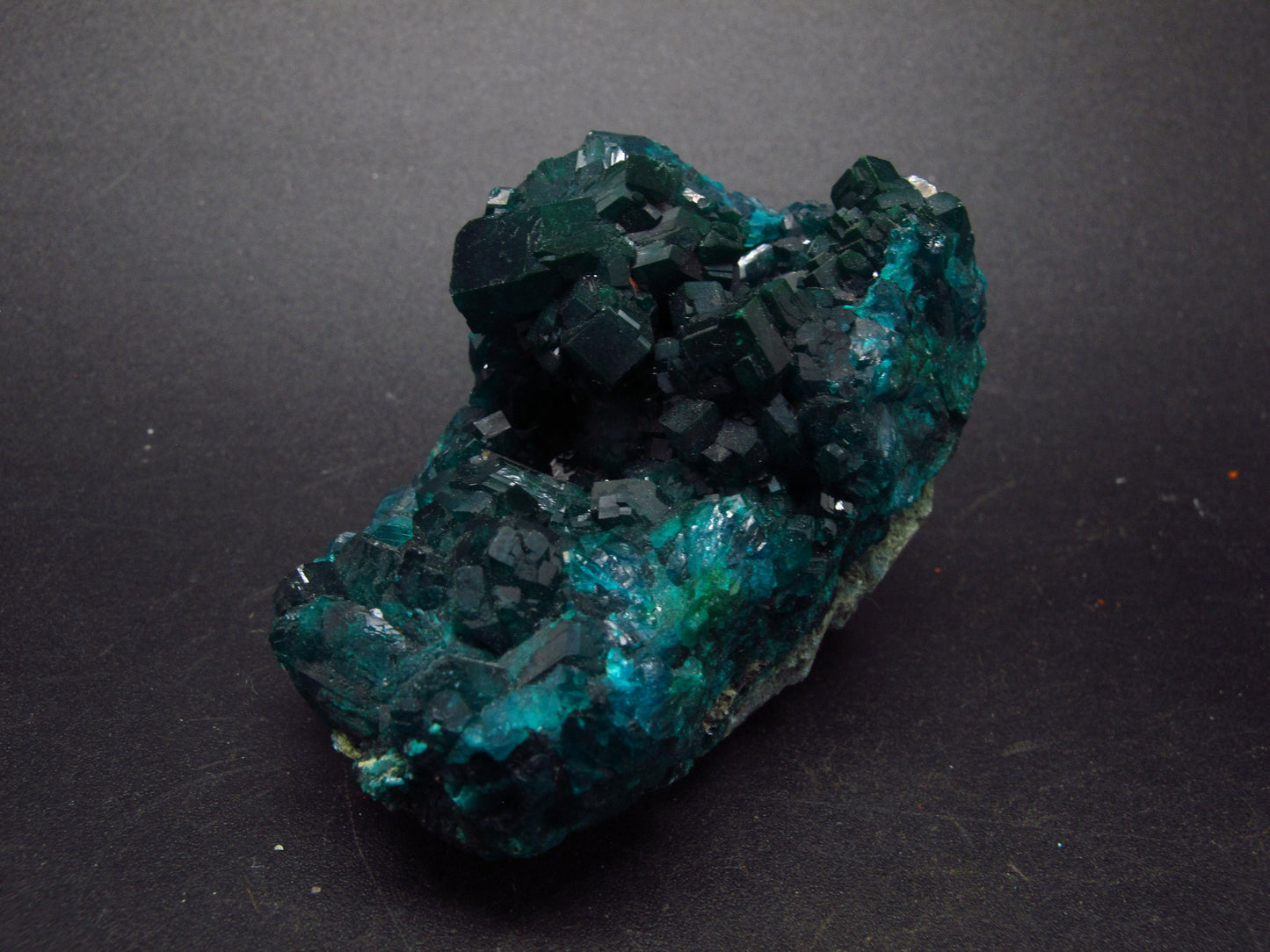 Very Nice Dioptase Cluster from Congo - 2.2"