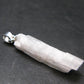 Rare Clear Natrolite Crystal Silver Pendant From Tanzania - 1.3" - 1.29 Grams