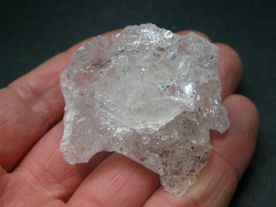 Fantastic Etched Gemmy Raw Clear Goshenite Beryl Crystal From Brazil - 1.9" - 50.73 Grams