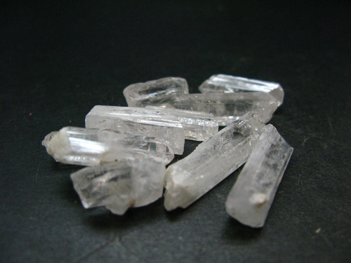 Nice Lot of 10 Danburite Crystals From Mexico - 86.65 Carats