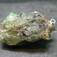 Tsavorite Gem Green Garnet Sterling Silver Pendant From Tanzania - 1.4" - 11.66 Grams