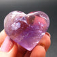 Amazing Natural Amethyst Puffed Heart Shaped from Brazil - 1.2"