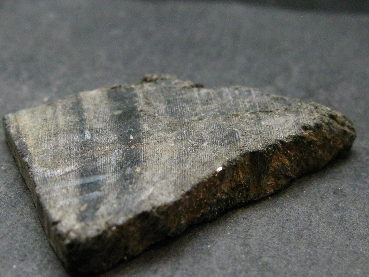 Rare Nuumite Nuummite Slab From Greenland - 15.37 Grams - 1.7"