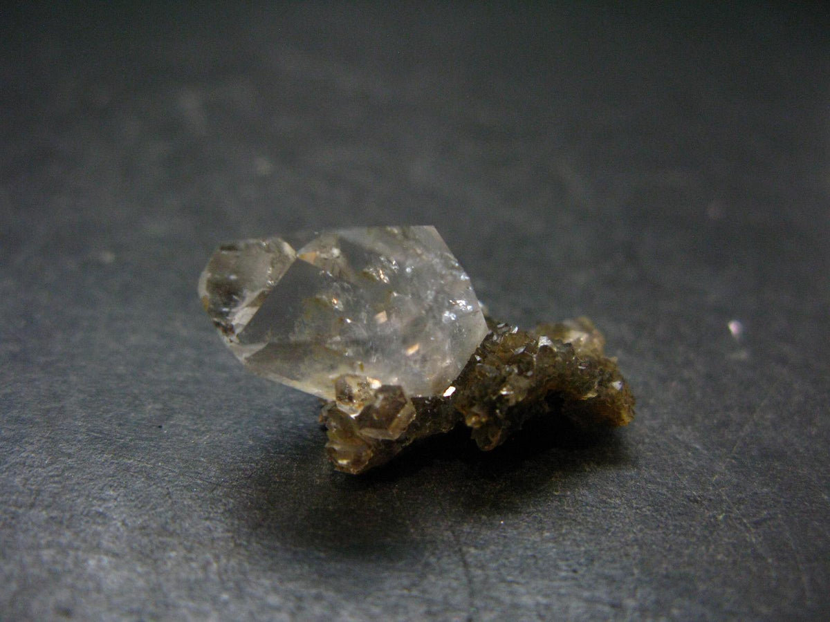 Fine Herkimer Diamond Quartz Crystal From New York - 1.0" - 3.64 Grams