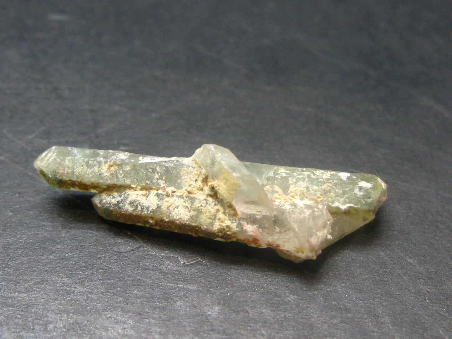 Ajoite In Quartz Crystal From South Africa - 1.2" - 1.67 Grams