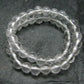 Clear Quartz Genuine Bracelet ~ 7 Inches ~ 4mm Round Beads