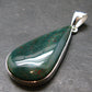 Bloodstone Silver Plated Pendant From India - 1.9" - 7.41 Grams