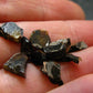 Lot of 10 Sericho Pallasite Meteorite Pieces From Kenya - 1.80 Grams