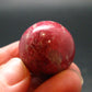 Rare Red Thulite Sphere Ball From Norway - 0.9" - 21.94 Grams