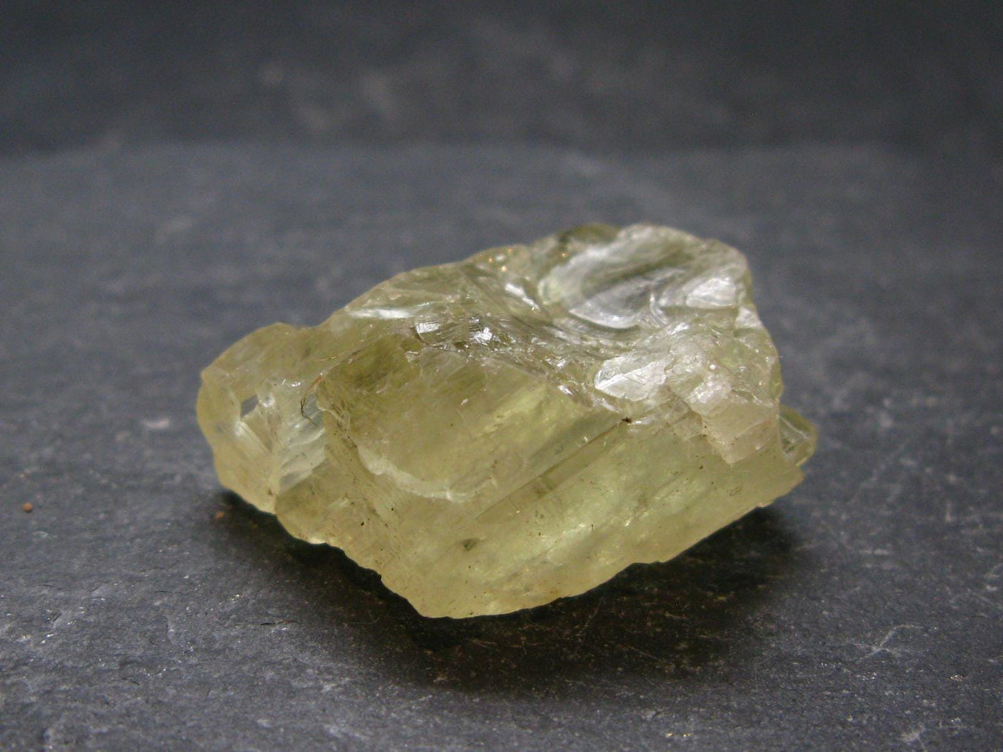 Gem Green Hiddenite Spodumene Crystal From Brazil - 1.3" - 18.27 Grams