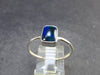 Rare Black Opal Sterling Silver Ring from Australia - Size 10.5 - 2.15 Grams
