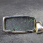 Uvarovite (Green Chromium Garnet) Cluster Silver Pendant from Russia - 1.4" - 6.63 Grams