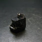 Unpolished Elite Shungite Silver Pendant from Russia - 0.9" - 3.06 Grams