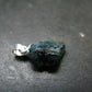 Blue Lazulite Silver Pendant From Pakistan - 0.7" - 1.08 Grams
