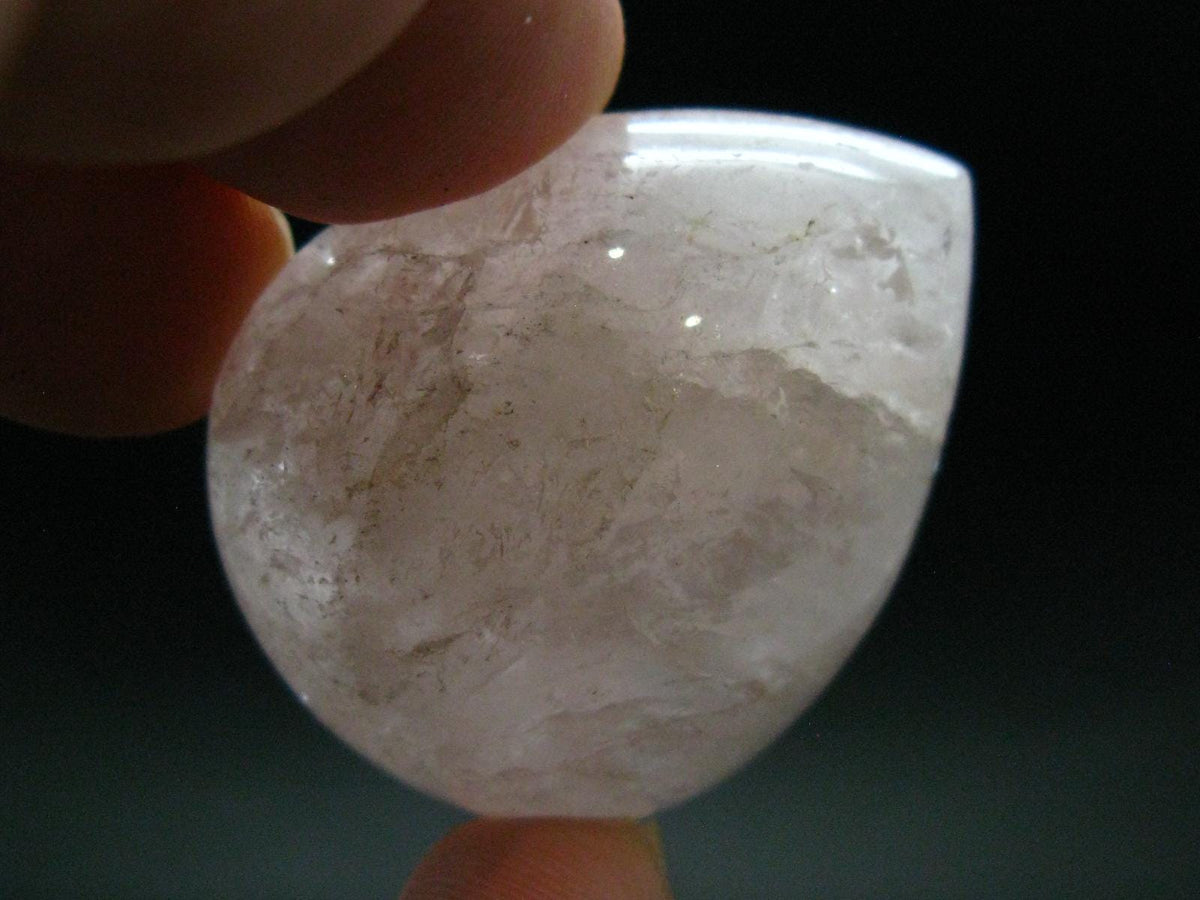 Genuine Pink Morganite Tumbled Stone From Brazil - 1.6" - 28.29 Grams