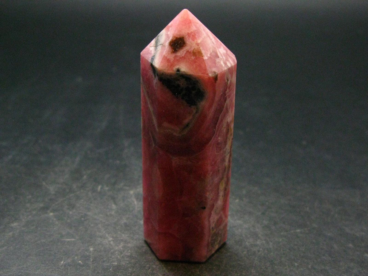 Beautiful Rhodochrosite Obelisk Pyramid from Argentina - 2.7"