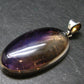 Stunning Natural Gem Ametrine Crystal Silver Pendant From Bolivia - 2.1" - 20.33 Grams