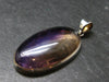 Stunning Natural Gem Ametrine Crystal Silver Pendant From Bolivia - 2.1" - 20.33 Grams