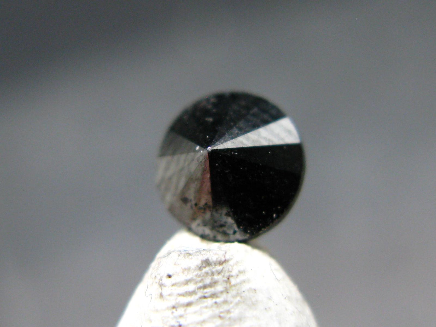 Rare Genuine Black Diamond Cut Stone From Congo - 0.71 Carats
